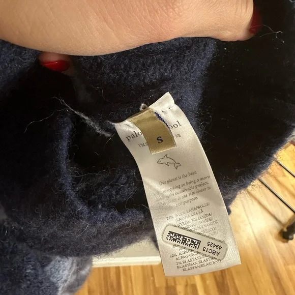 Paloma Wool Navy and Light Gray Sweater - Picture 6 of 8